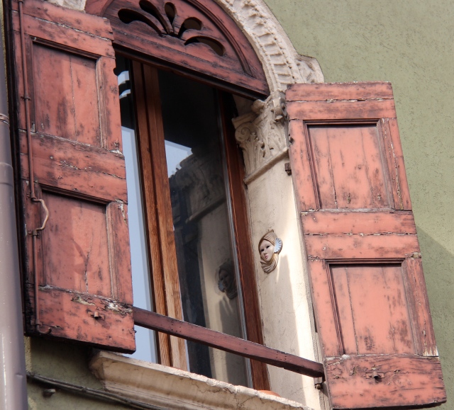 Stunning windows of Verona
